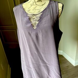 NWT Eileen Fisher Silk Top L
